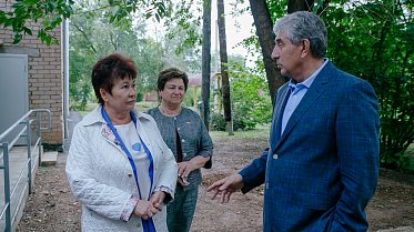 Рабочая поездка С.И.Грачева в западное Оренбуржье